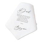 classic father of the groom handkerchief