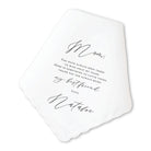 classic mother of the bride handkerchief