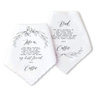 sketch handkerchief parent set from daughter