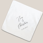 vintage handkerchief on beige background