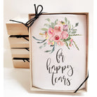 blush bouquet handkerchief in gift box