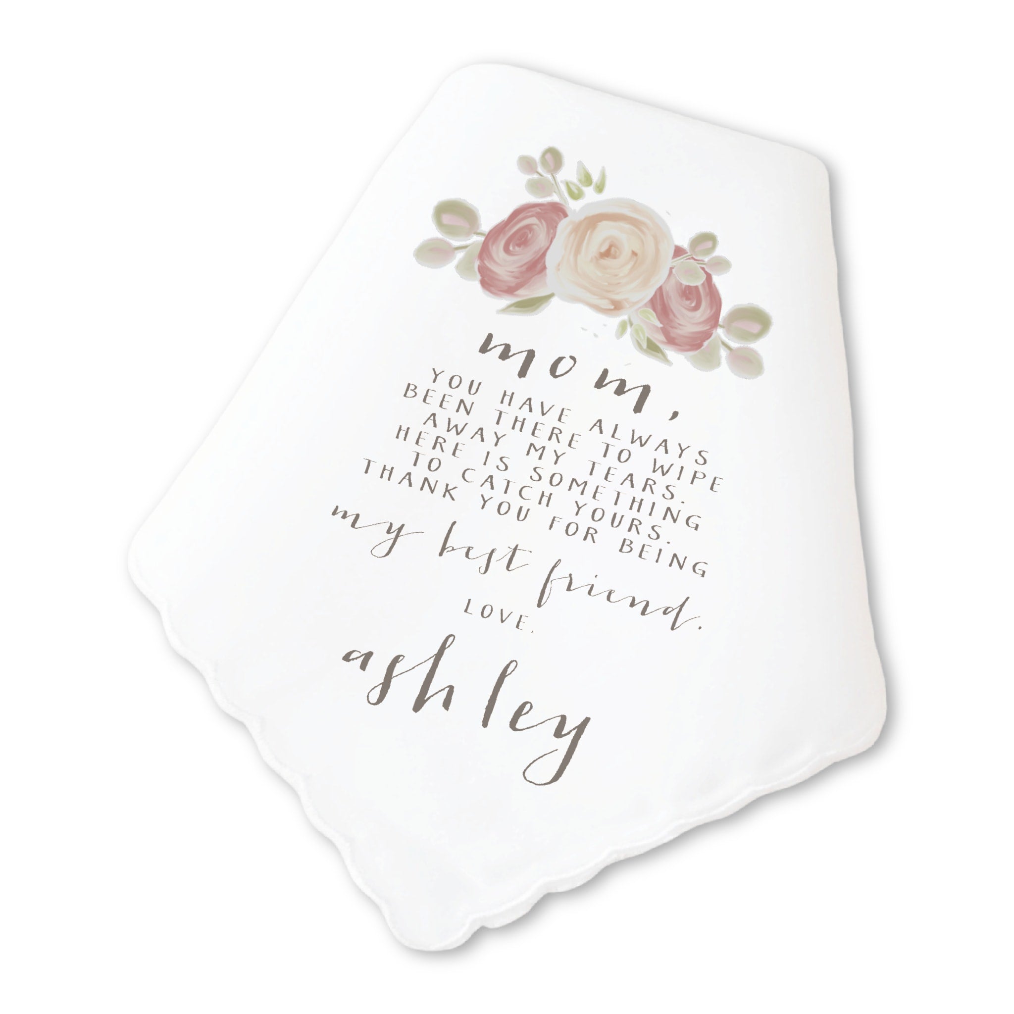 Mother of the Bride Handkerchief